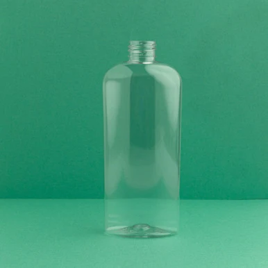 8 oz Clear Plastic Cosmo Bottle